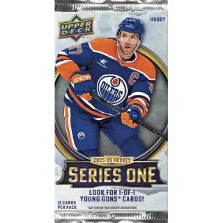 2025-2026 NHL Upper Deck Series One Hobby Booster / Balíček