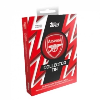 2025-2026 Topps Collector Tin - Arsenal - Futbalové karty